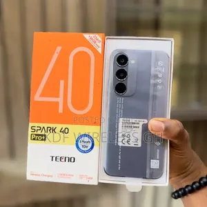New Tecno Spark 40 Pro+ 256 GB Black