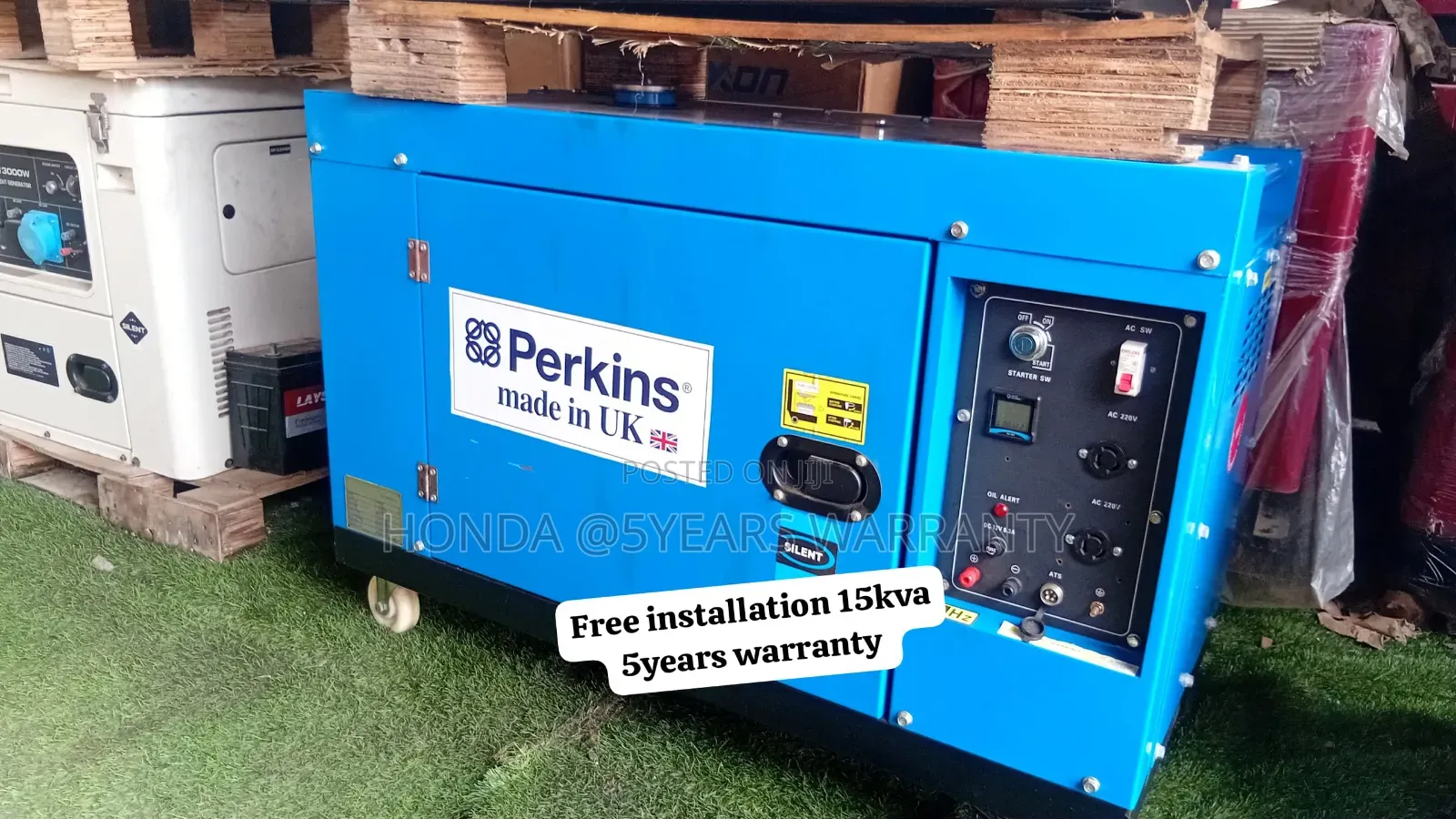 Power Your Business With Perkins 15kVA Silent Generator 15kva