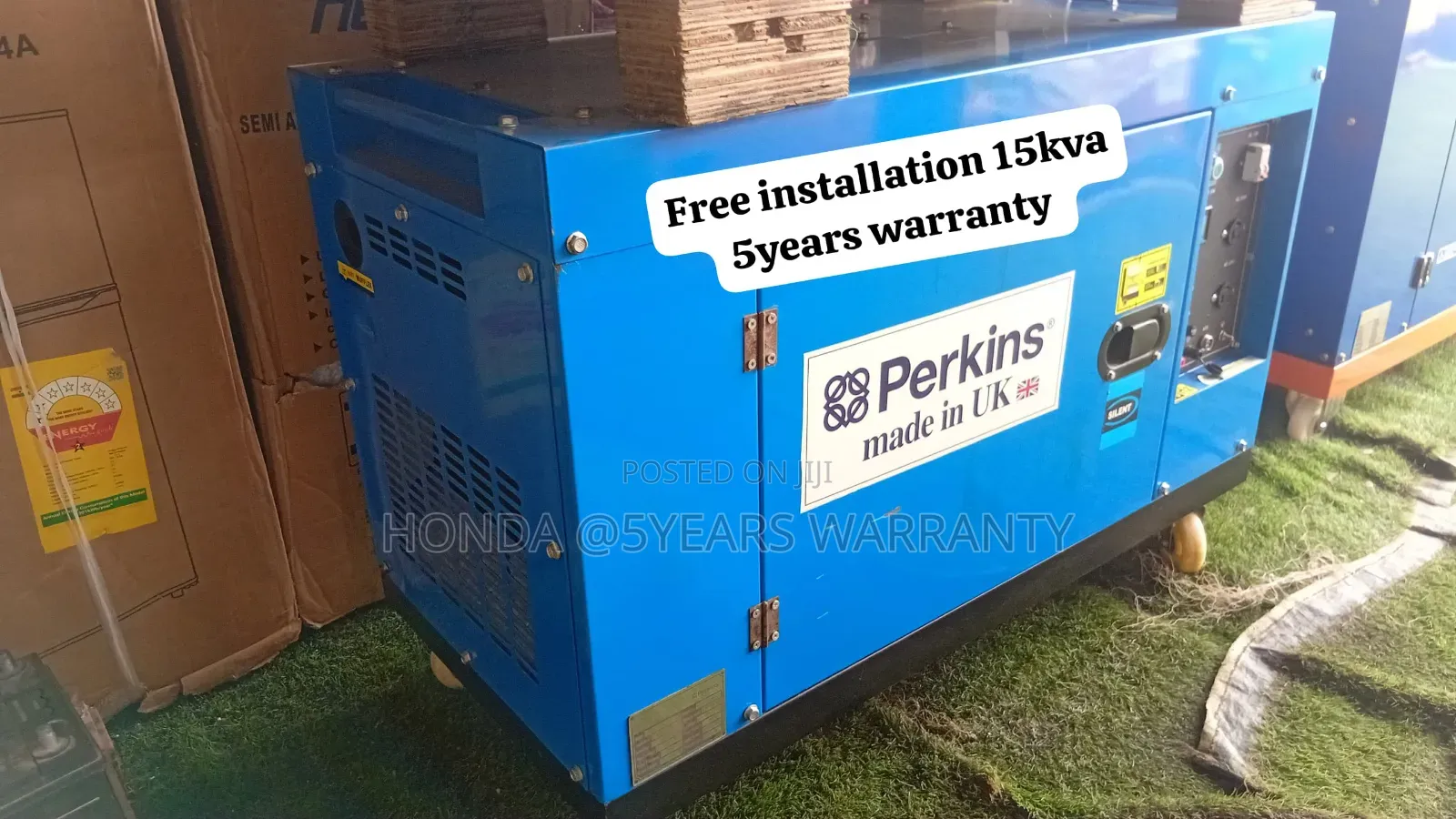 Original Perkins 15kVA Silent Generator – Ready for Delivery 15kva