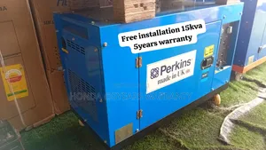 Original Perkins 15kVA Silent Generator – Ready for Delivery 15kva