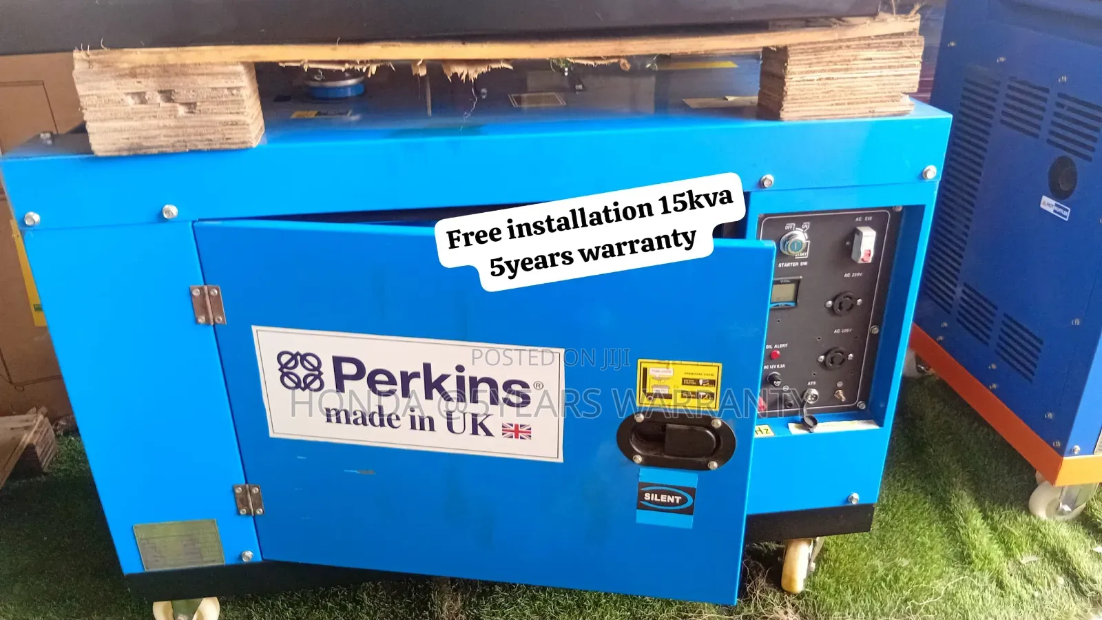 Original Perkins 15kVA Silent Generator – Ready for Delivery 15kva
