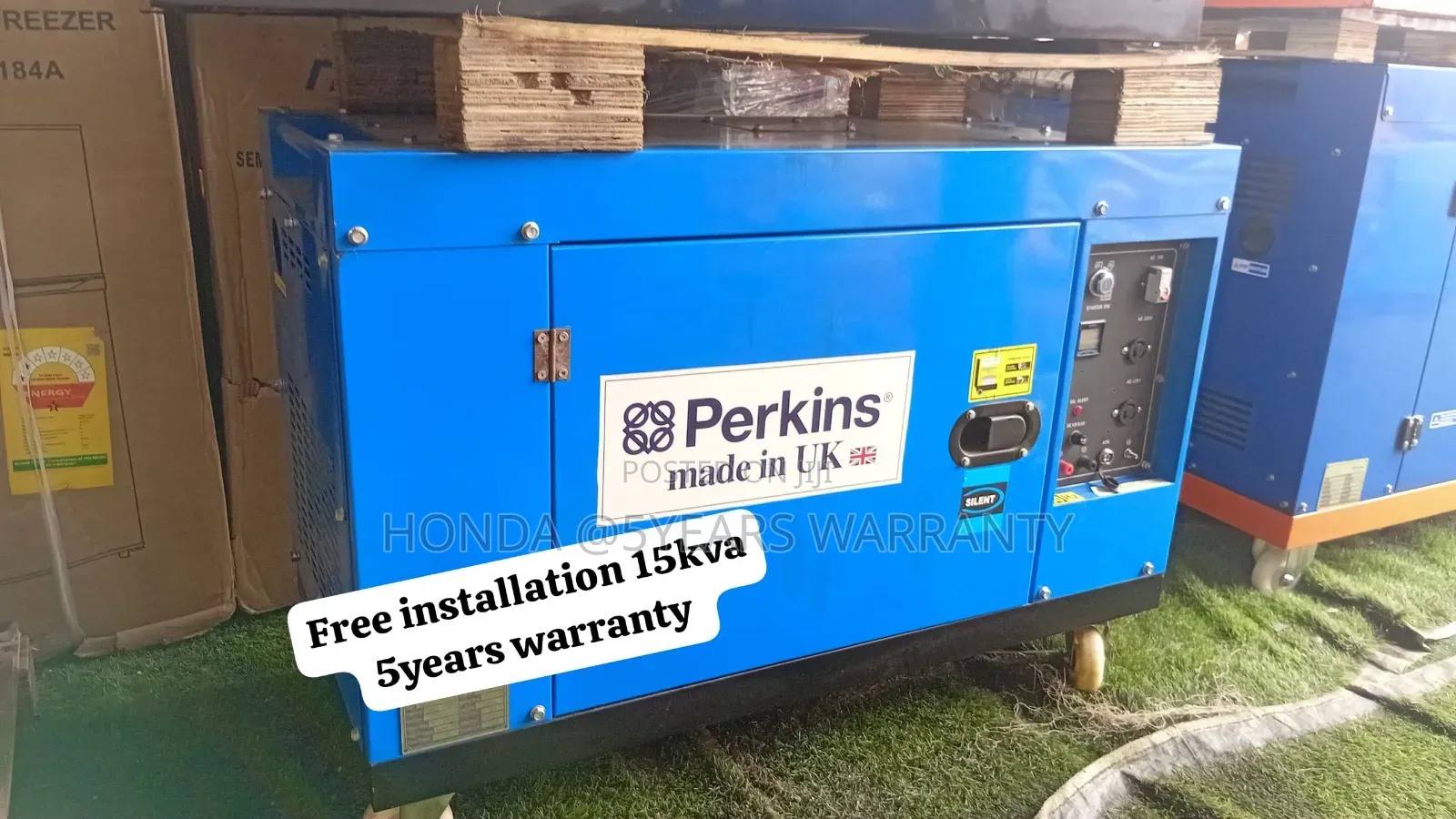 Perkins 15kVA Silent Generator – Perfect for Homes Businesses 15kVA