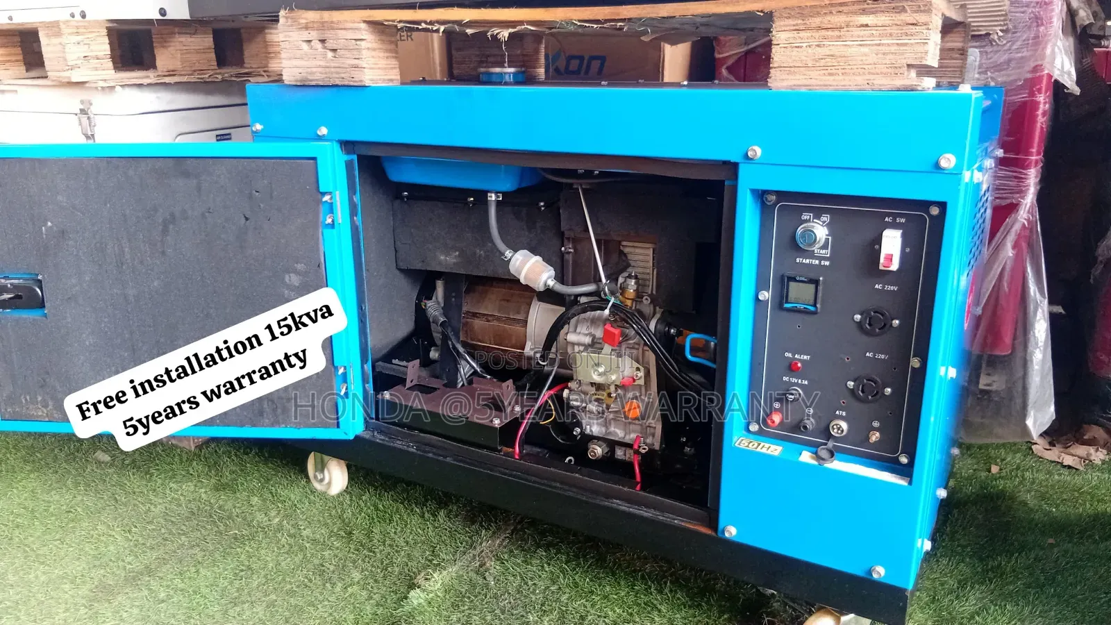 Perkins 15kVA Silent Generator – Perfect for Homes Businesses 15kVA