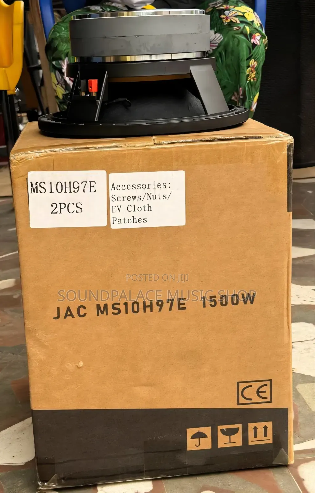 JAC MS10H97E 10-Inch Double Magnet Professional Naked Speaker(1pair)