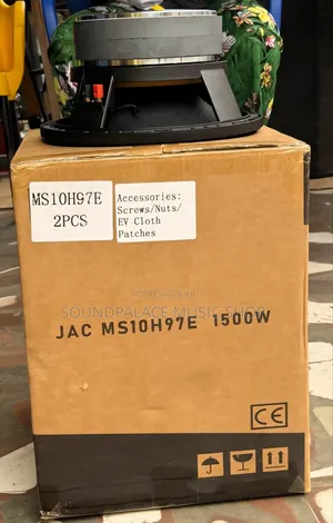 JAC MS10H97E 10-Inch Double Magnet Professional Naked Speaker(1pair)
