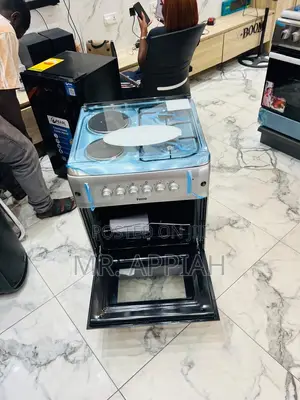 Super Adorable Ferre 60x60cm 2 Gas + 2 Electric Burner(Gray).