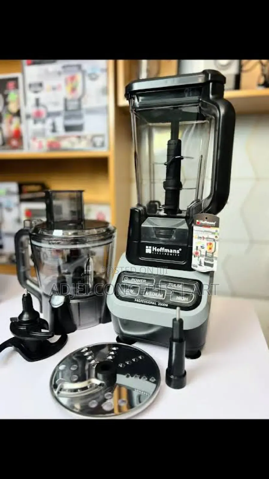Hoffmans 4 in 1 Auto iQ Professional Blender and Food Processor