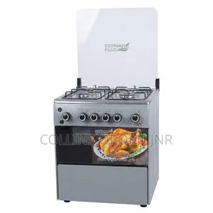 German Plus Auto-Ignition Gas Stove With Oven, Grill Chicken Turner