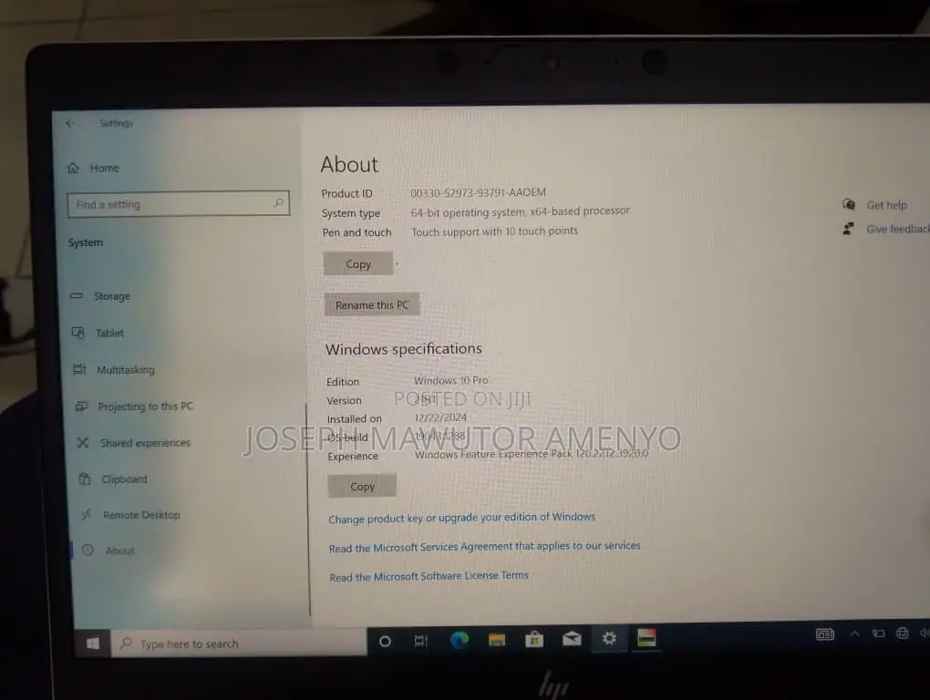New Laptop HP EliteBook 745 8GB AMD Ryzen 5 SSD 256GB