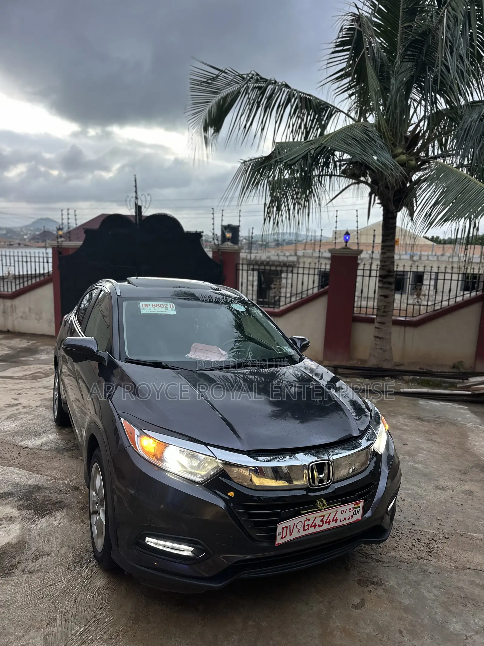 Honda HR-V EX-L w/Navigation AWD 2017 Gray