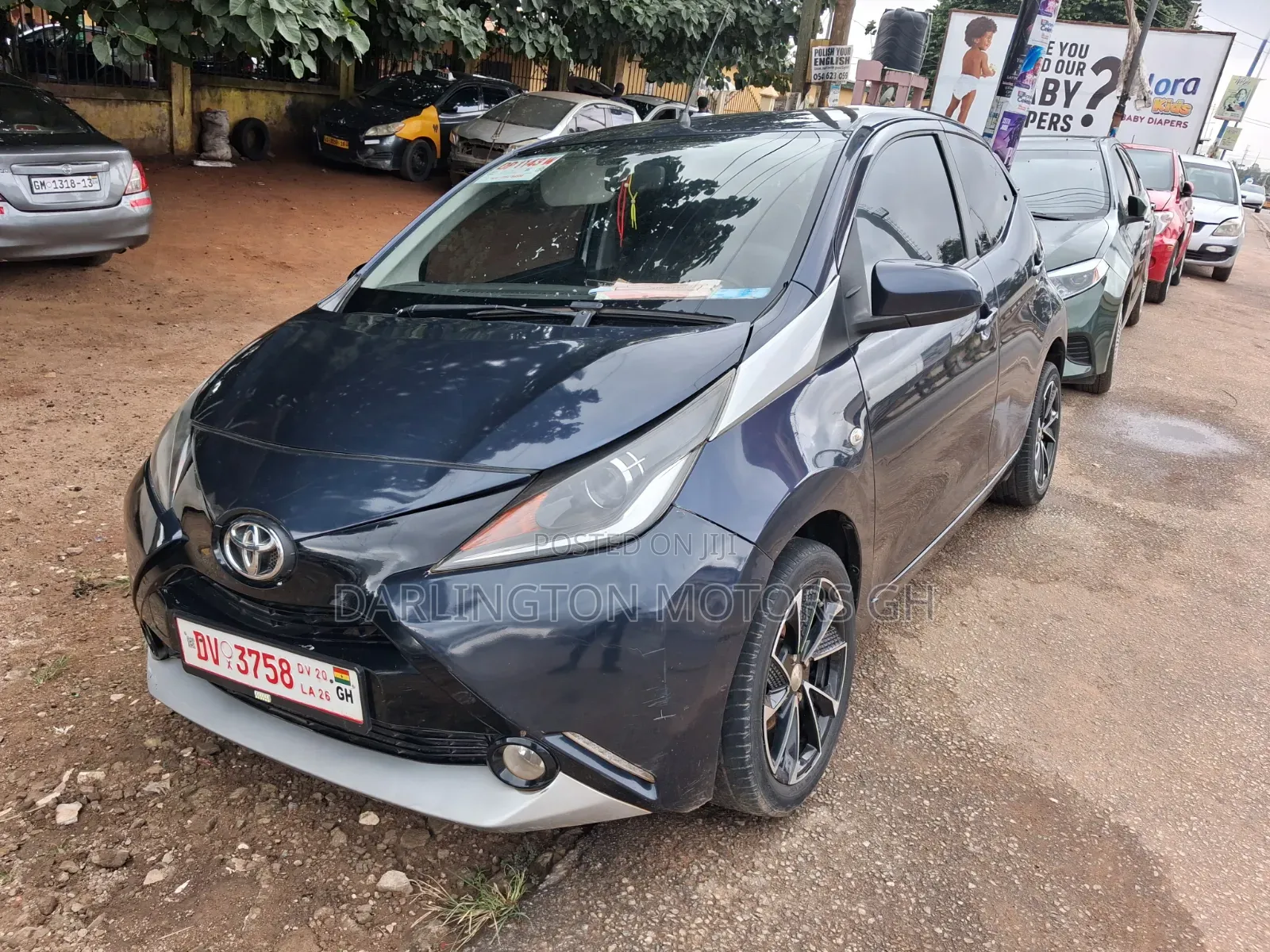 Toyota Aygo 2017 Blue