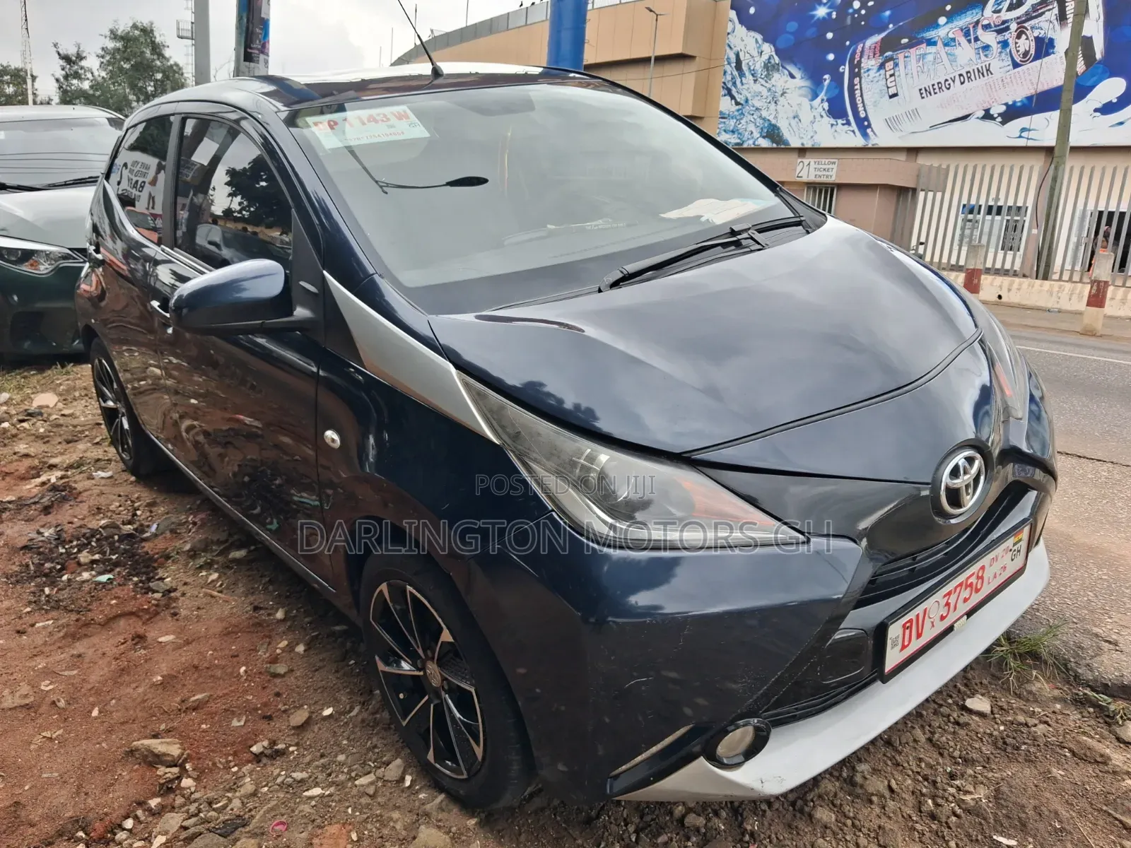 Toyota Aygo 2017 Blue