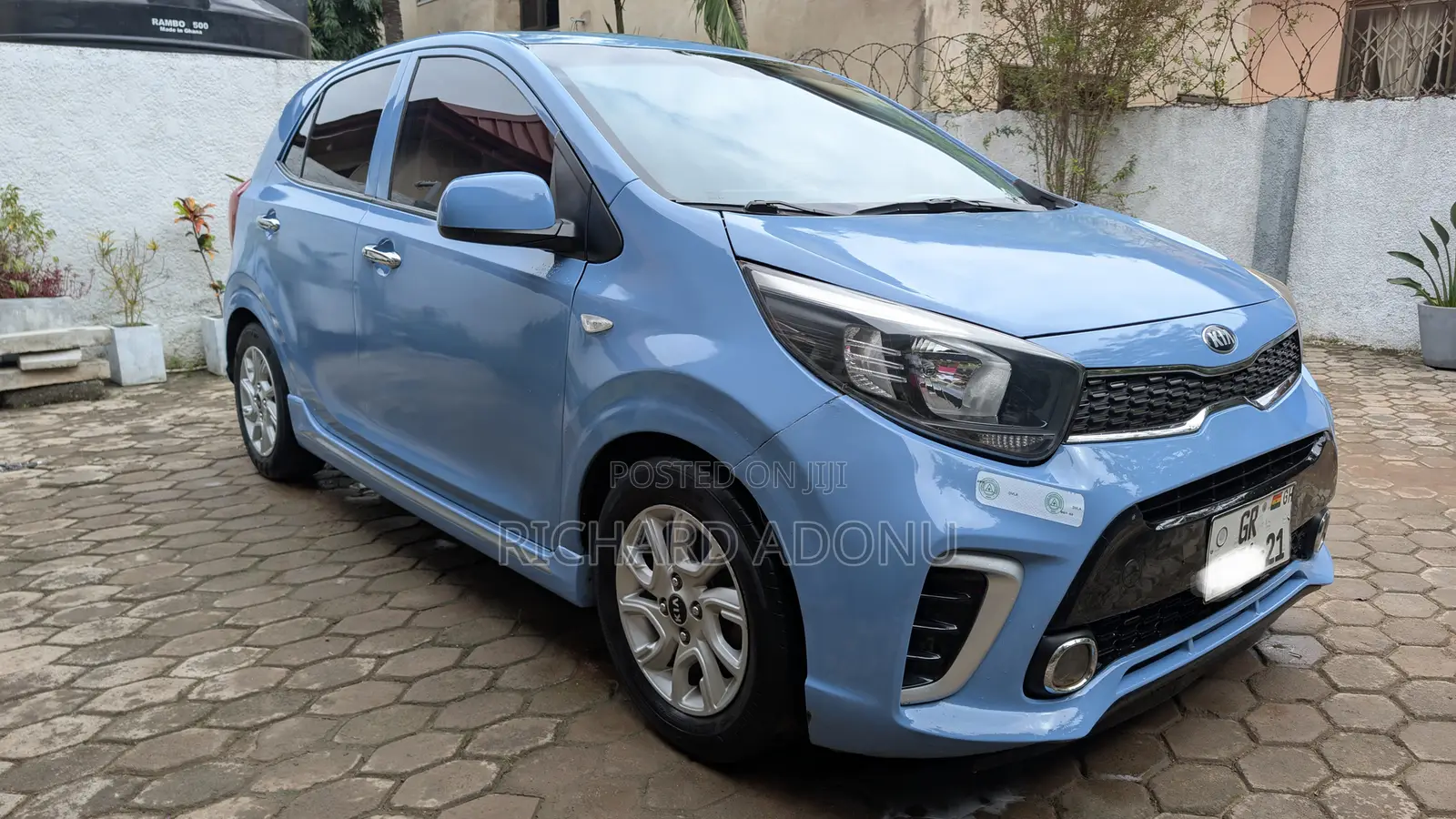 Kia Morning 2017 Blue