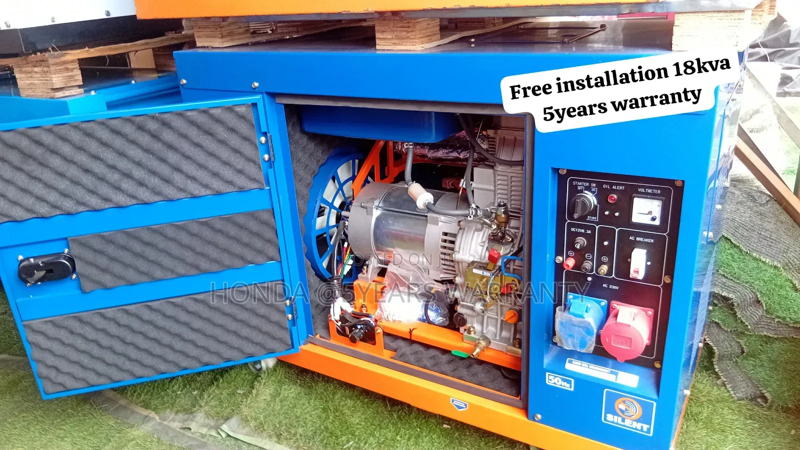 Perkins 18kVA Diesel Generator – Ideal for Homes, Offices 18kVA