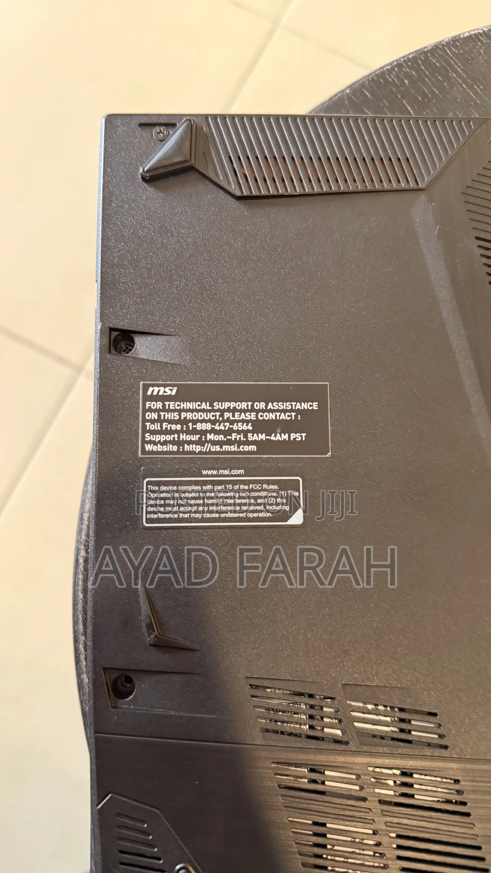 Laptop MSI GF65 Thin 10UE 32GB Intel Core i7 SSD 2T