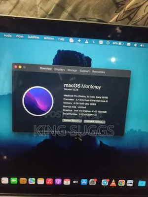 Laptop Apple MacBook Pro 2015 8GB Intel Core i5 SSD 128GB