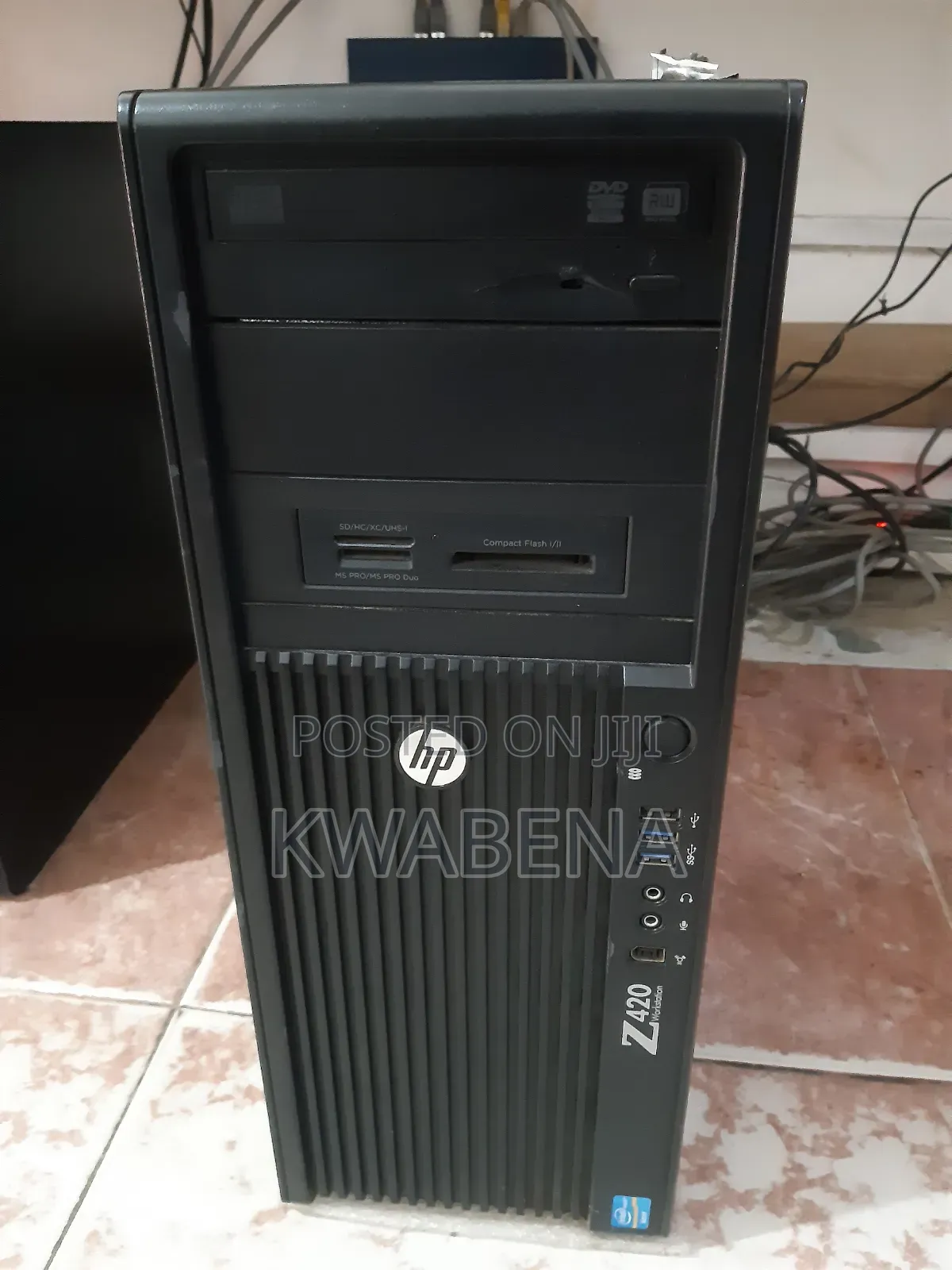 Desktop Computer HP Z420 16GB Intel Xeon SSD 256GB