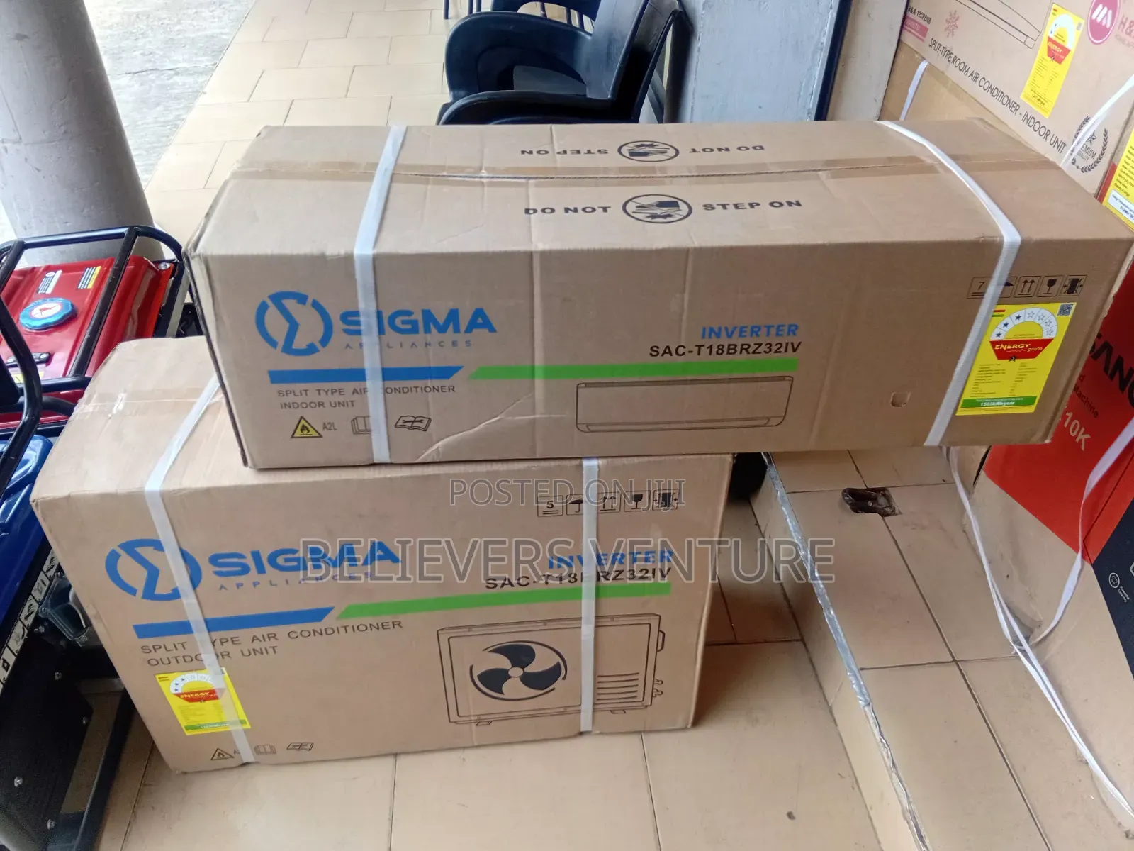 Sigma 2.0HP Split AC – Durable and Reliable Cooling 2.0hp AC