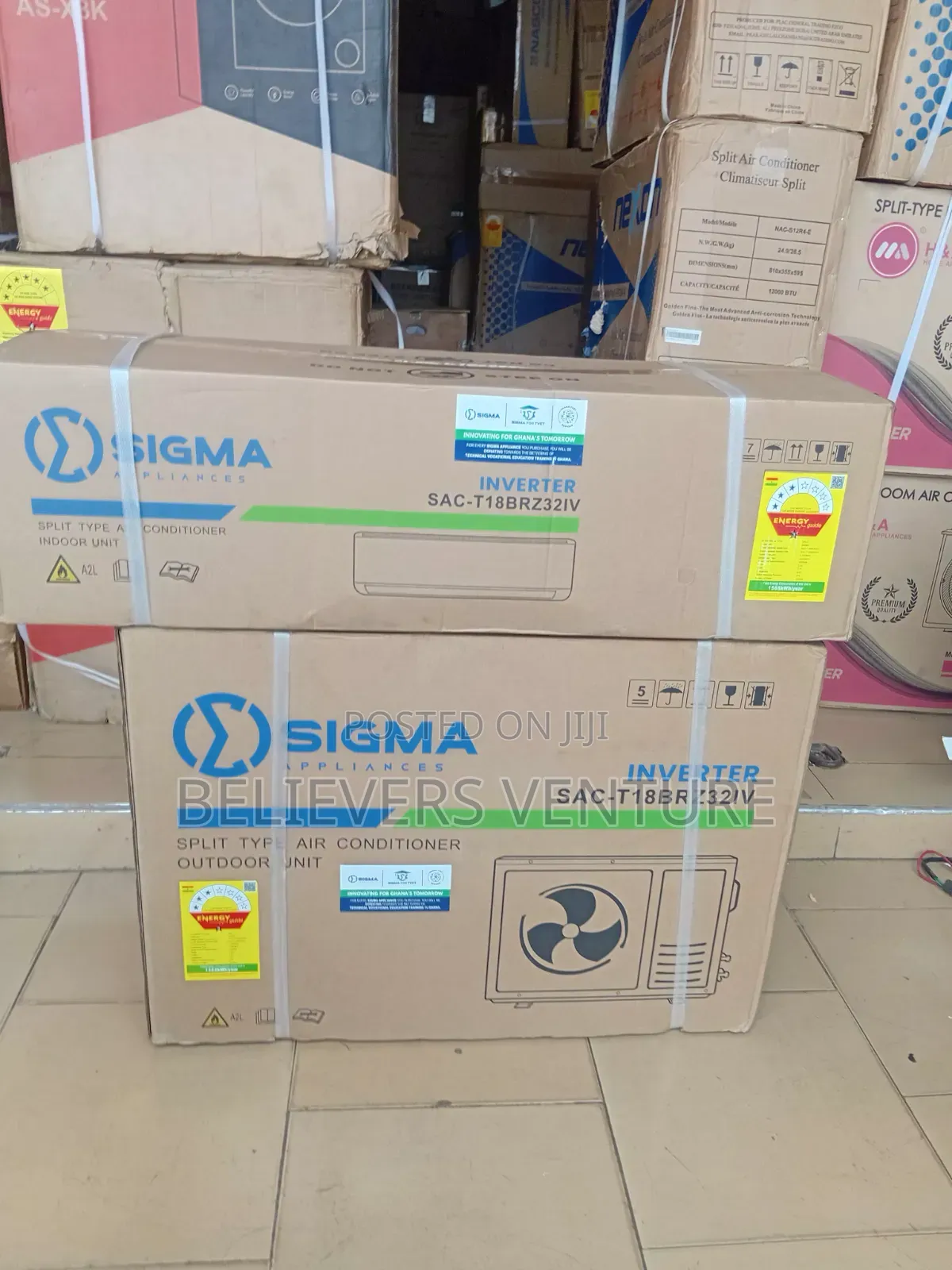 Sigma 2.0HP Split AC – Durable and Reliable Cooling 2.0hp AC