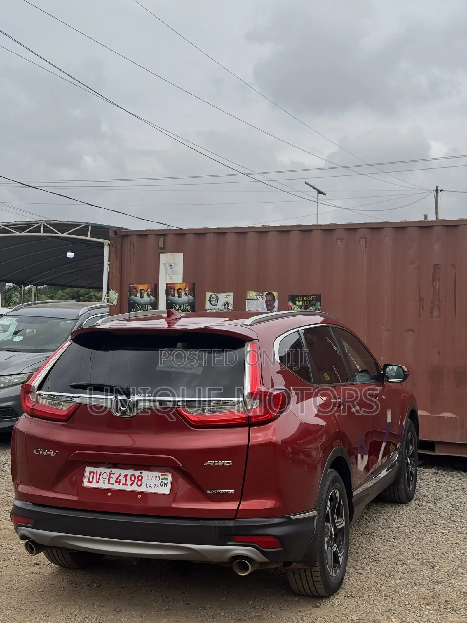 Honda CR-V Touring AWD 2018 Red
