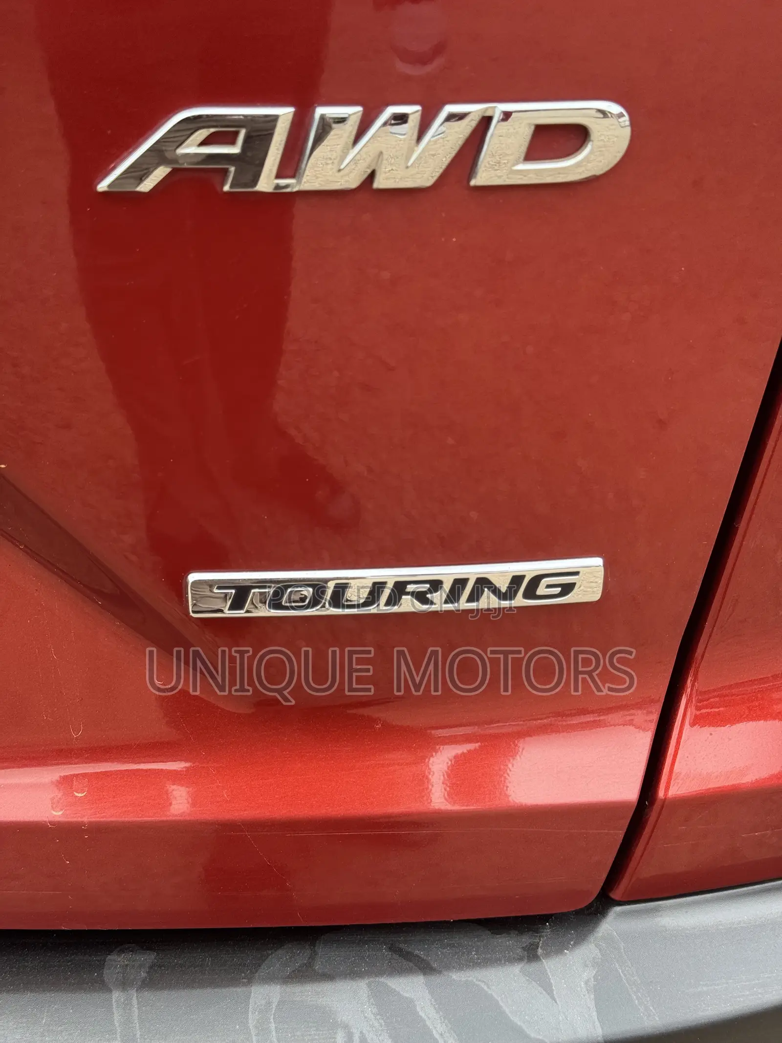 Honda CR-V Touring AWD 2018 Red