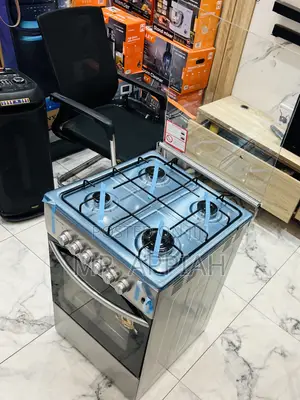 Efficient and Durable Volcano 50x50cm 4 Gas Cooker(Gray) 