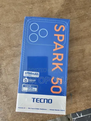 New Tecno Spark 50 5G 128 GB Purple