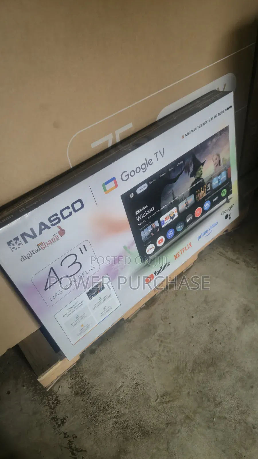 Brand New Nasco 43 Smart Android Television