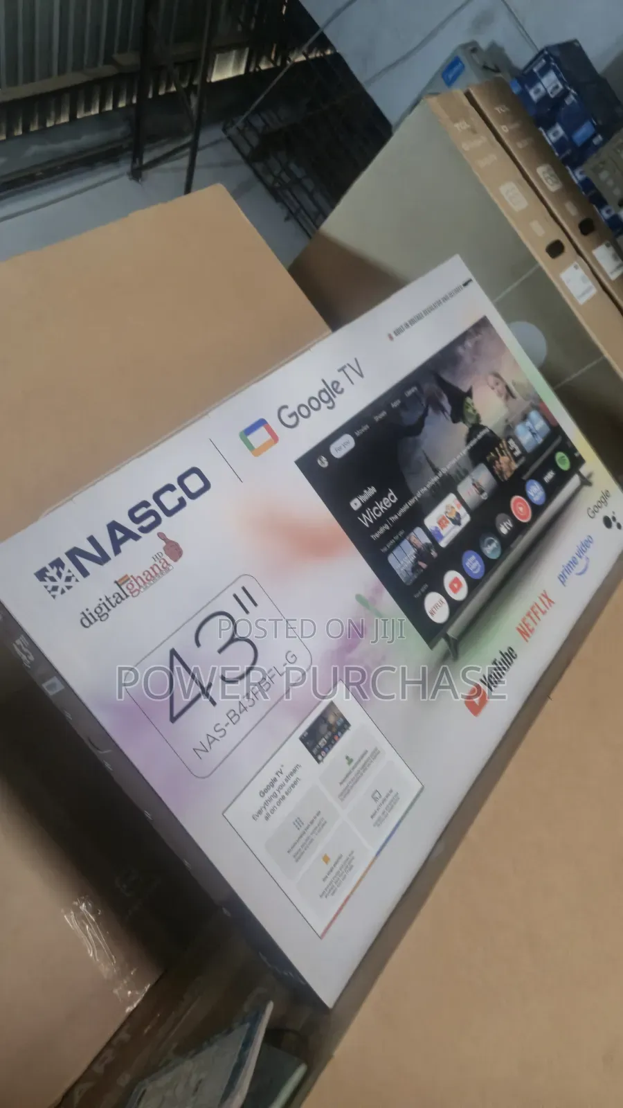 Brand New Nasco 43 Smart Android Television