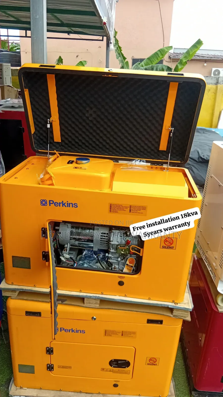 Industrial Perkins 18kVA 2Phase Diesel Generato–Silent Operation 18kva