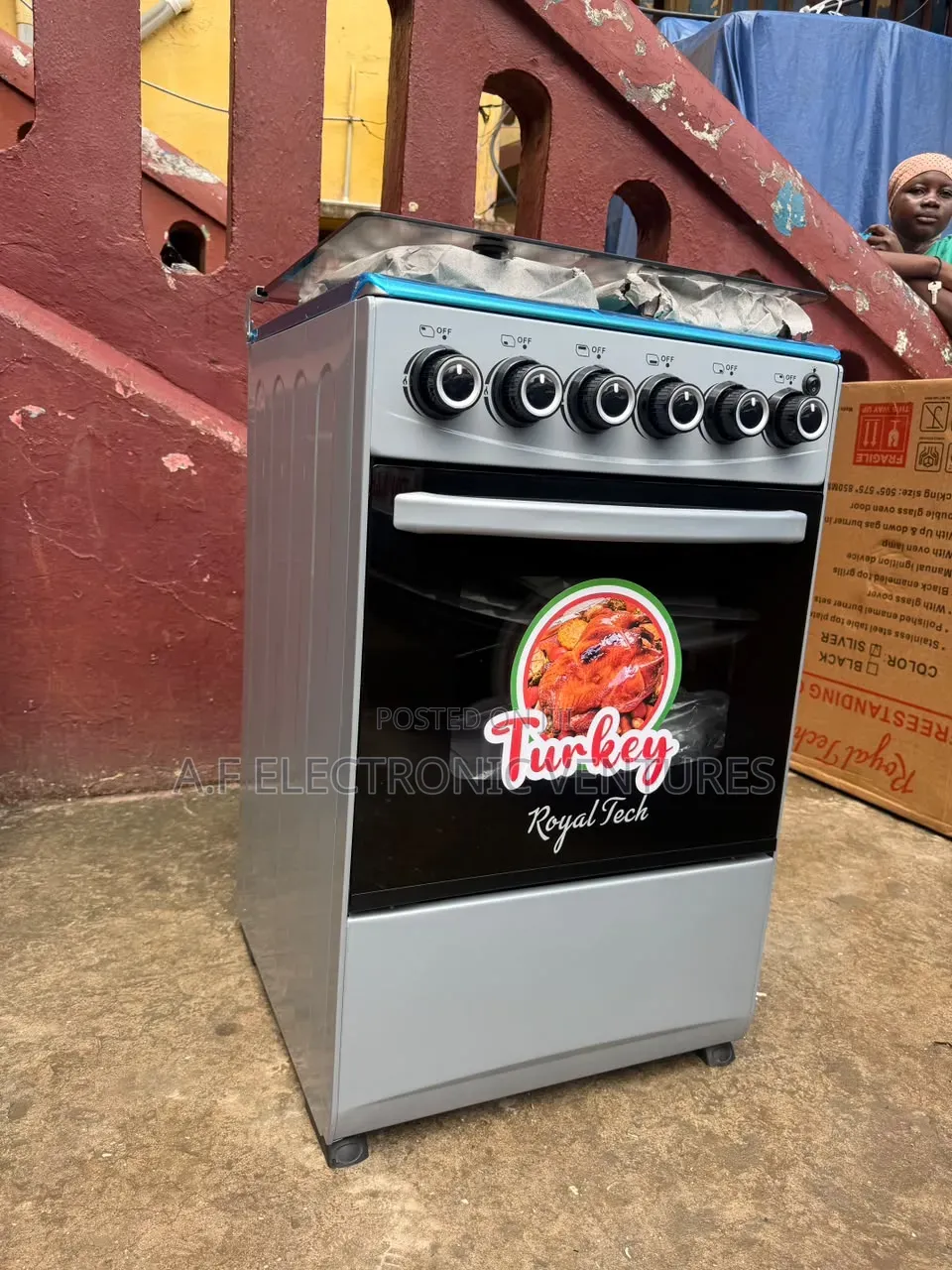Royal Tech 50x50 Gas Burner (4 Gas Burner)