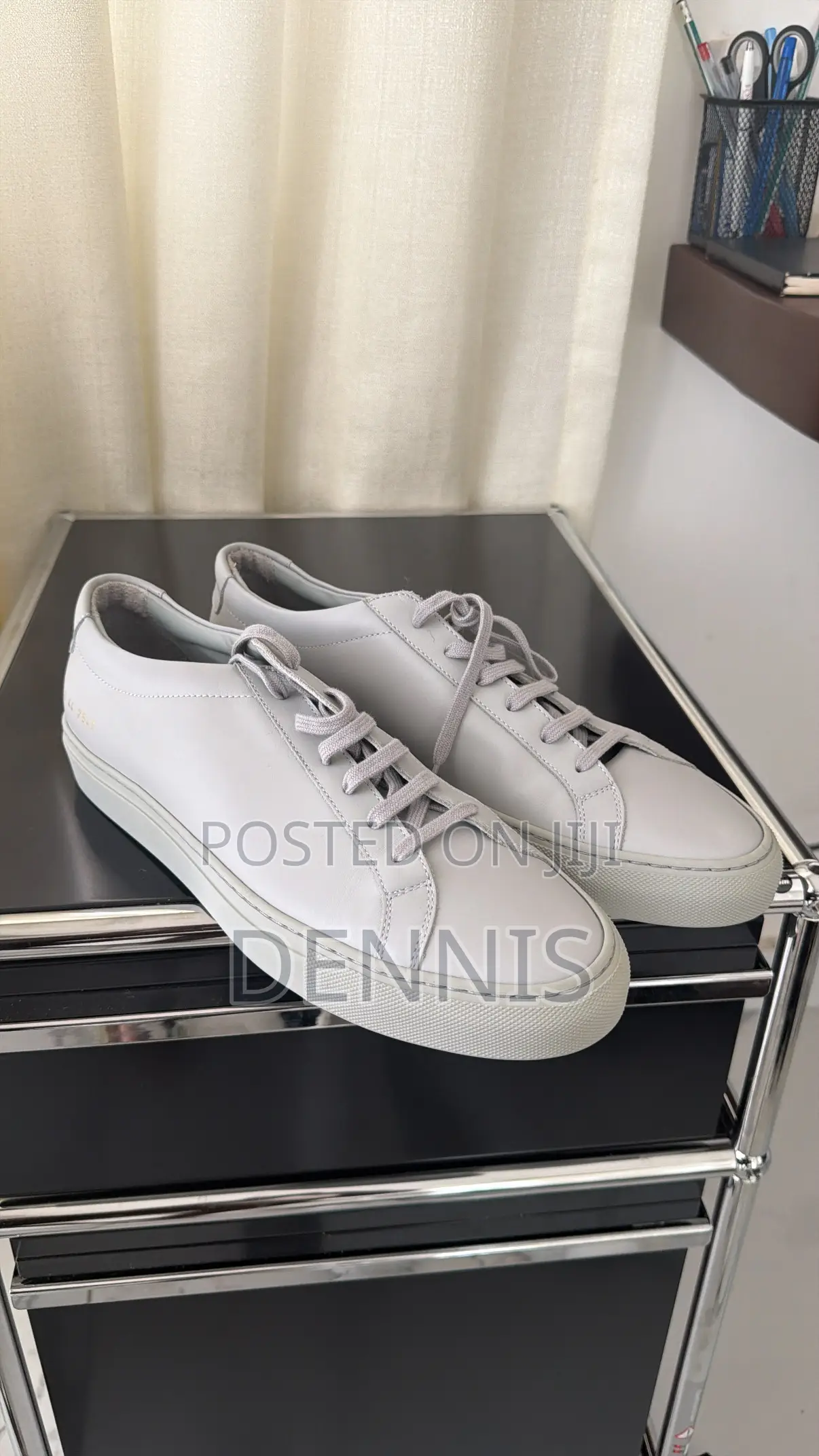COMMON PROJECTS - Achilles Low Sneakers - Gray Size 44