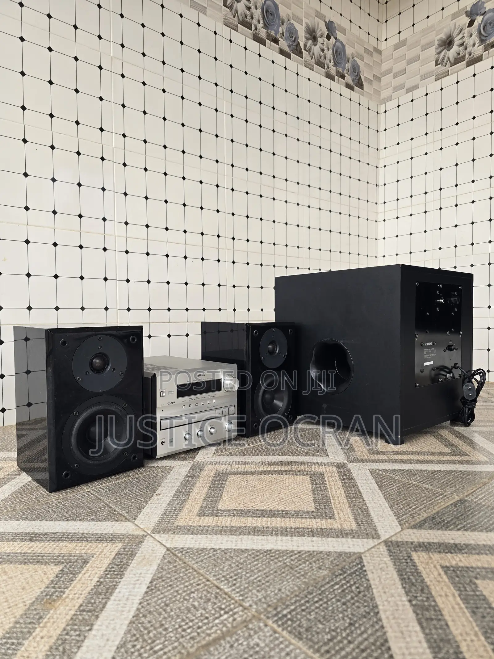 YAMAHA HOME THEATER SYSTEM ( With Bluetooth and USB Adapter)