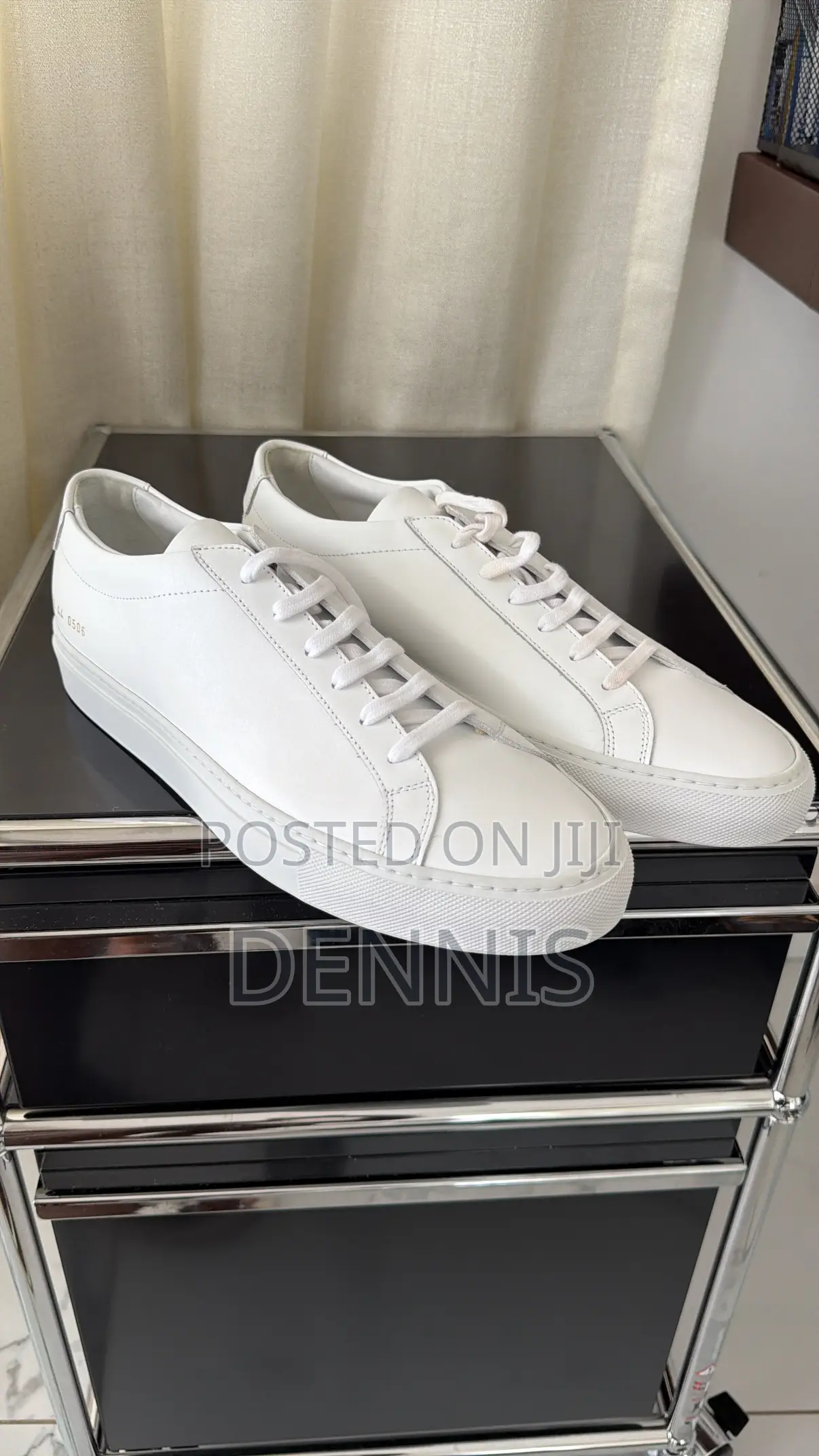 COMMON PROJECTS - Achilles Low Sneakers - White Size 44