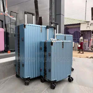 Aluminum Anticrack Suitcase Set