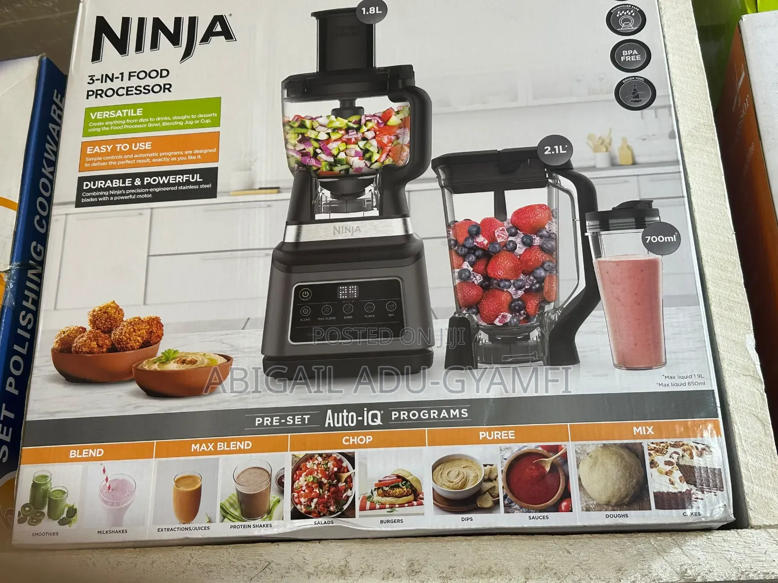 Ninja Blender[UK] 3in1 Food Processor