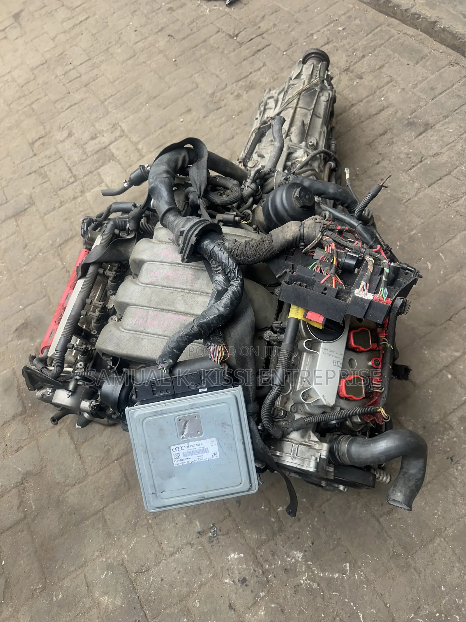 Complete Audi V6 Engine