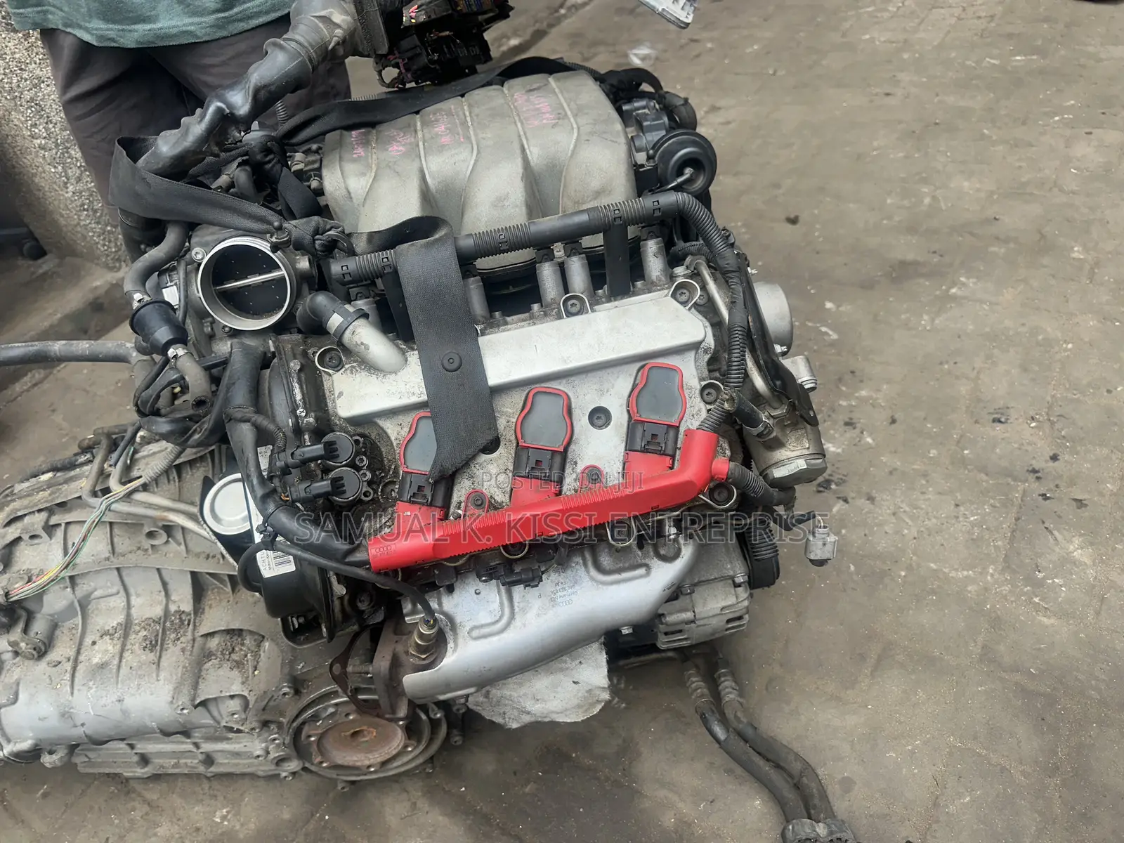 Complete Audi V6 Engine