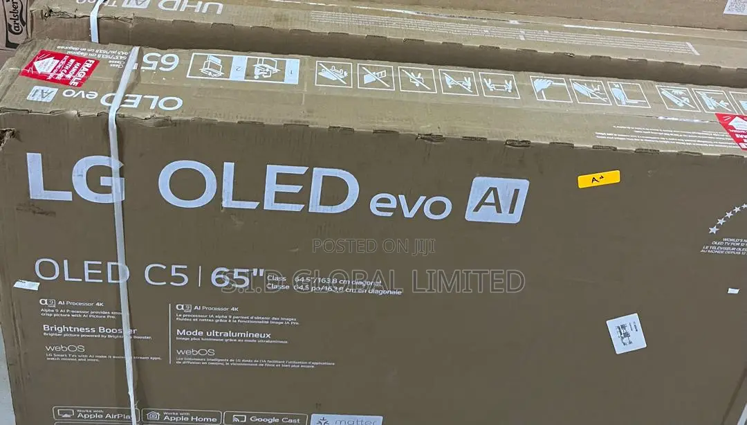 65 Inch Class LG OLED Evo AI C5 Smart TV 2025