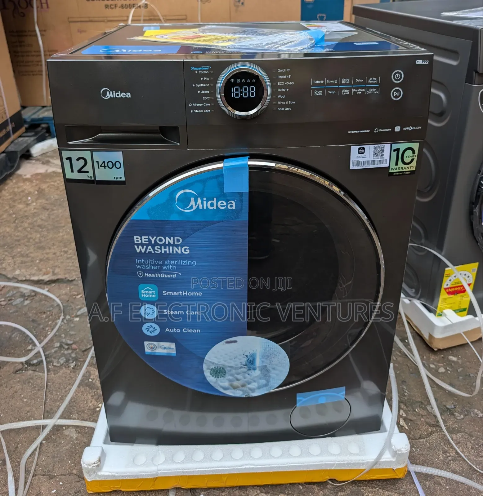 Midea 10kg Front Load Fully Automatic Washing Machine