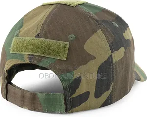 Tactical Camouflage Baseball Cap With Solid Material