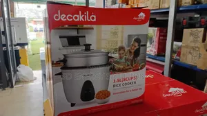 Decakila 1.5 Liter Rice Cooker With Steamer Basket