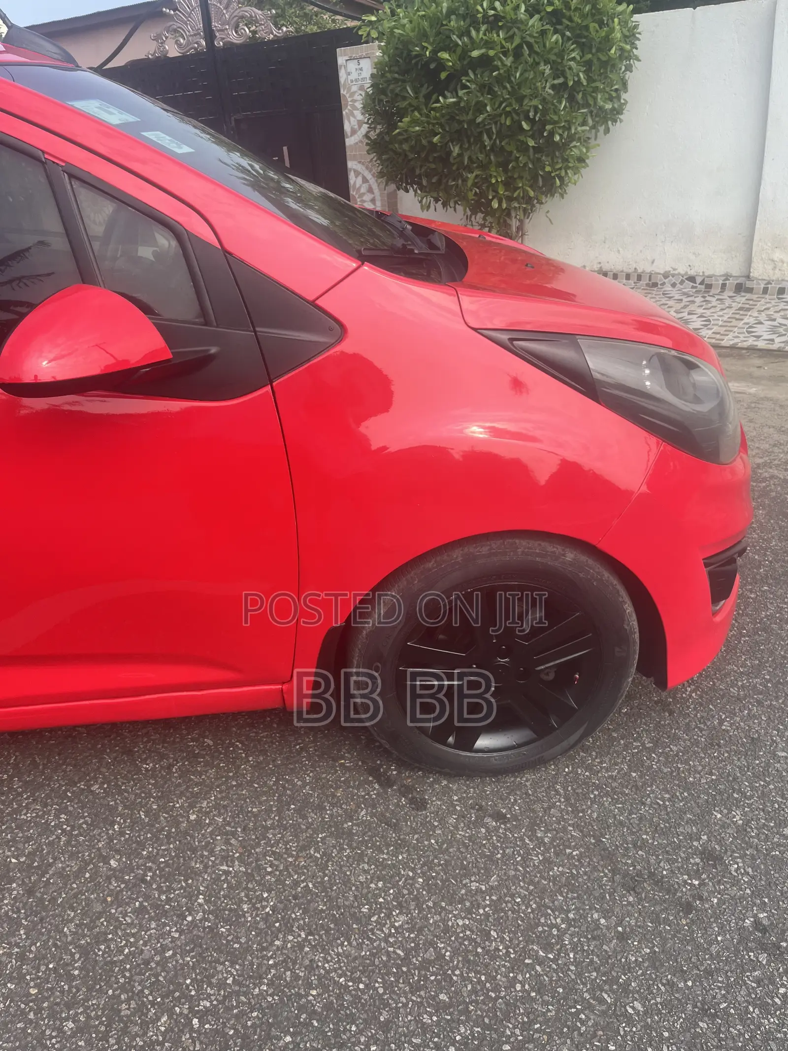 Chevrolet Spark 2015 Red