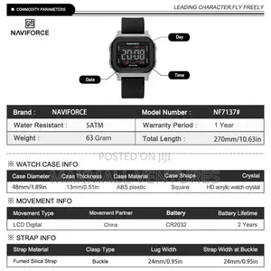 Naviforce Digital Watch (NF 7137)