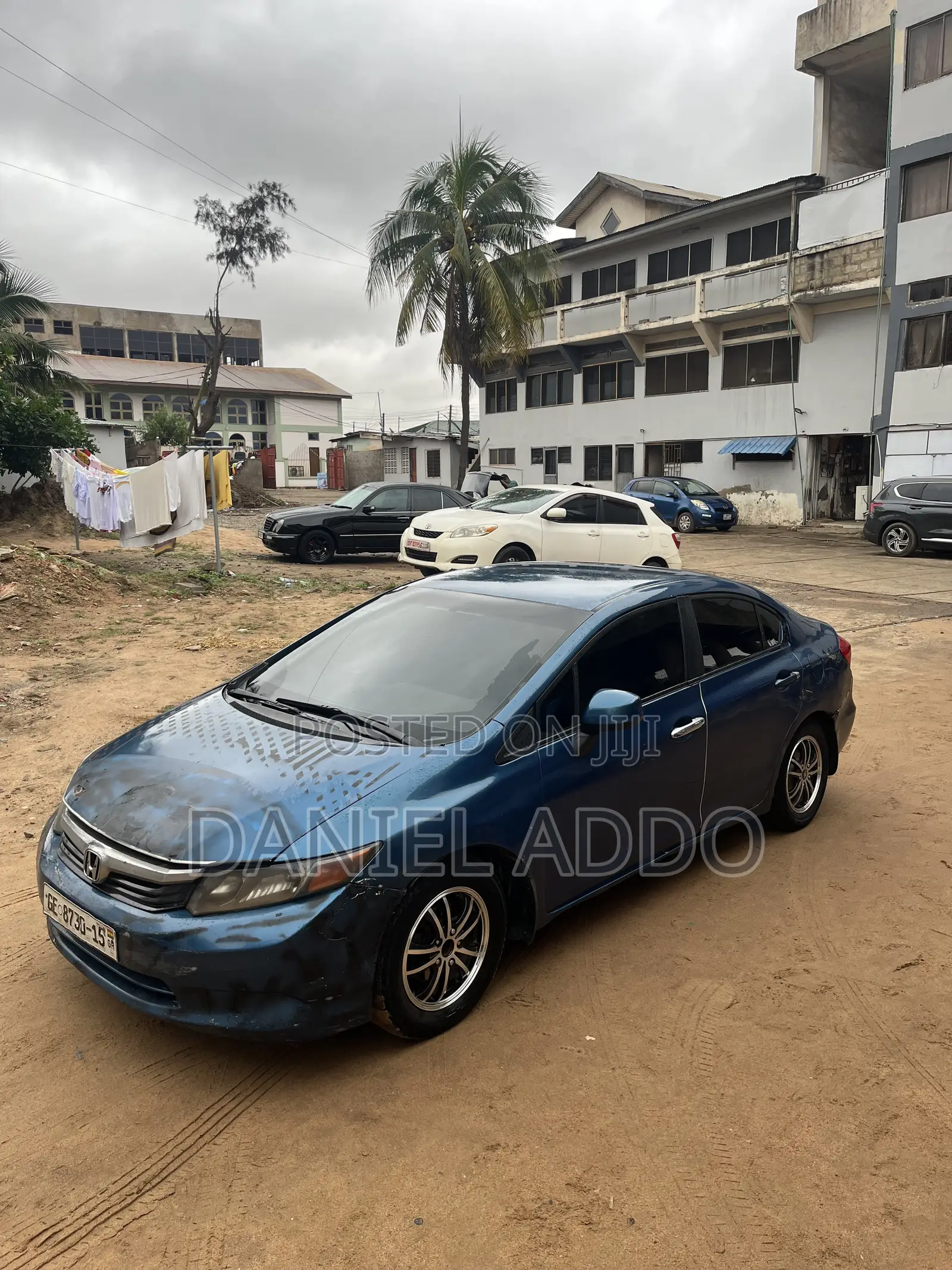 Honda Civic 1.8 5 Door Automatic 2012 Blue