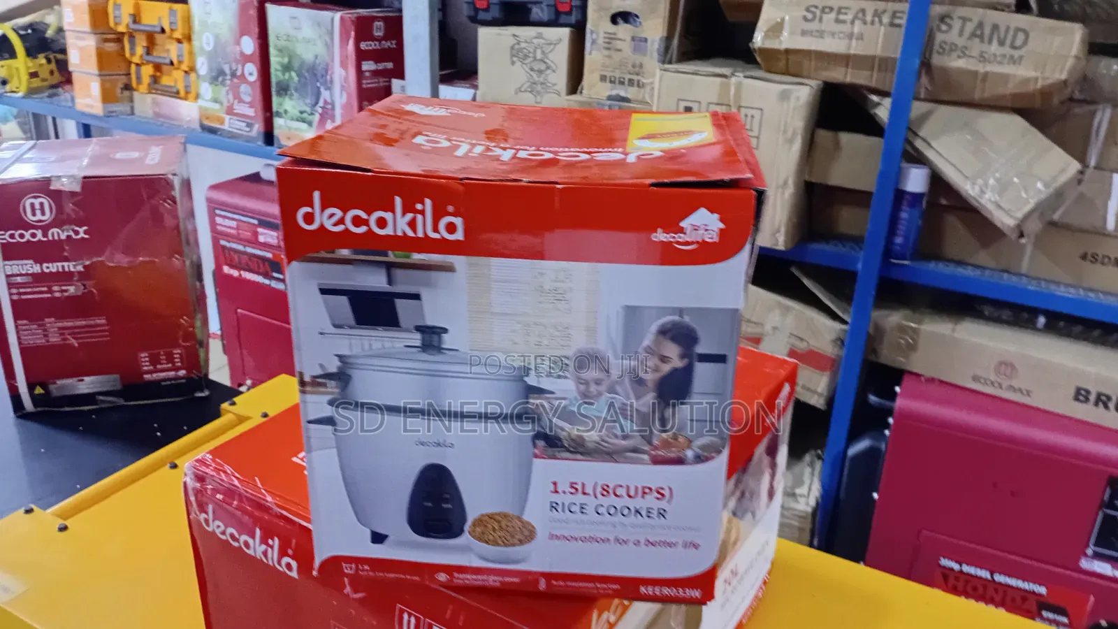 Decakila 1.5L Electric Rice Cooker for Home Office