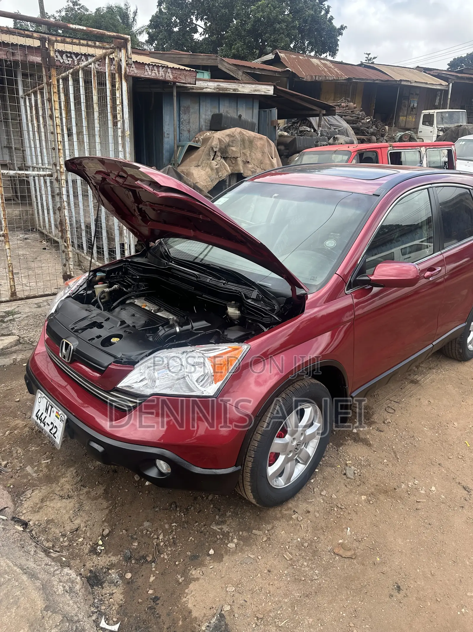 Honda CR-V 2009 Burgundy