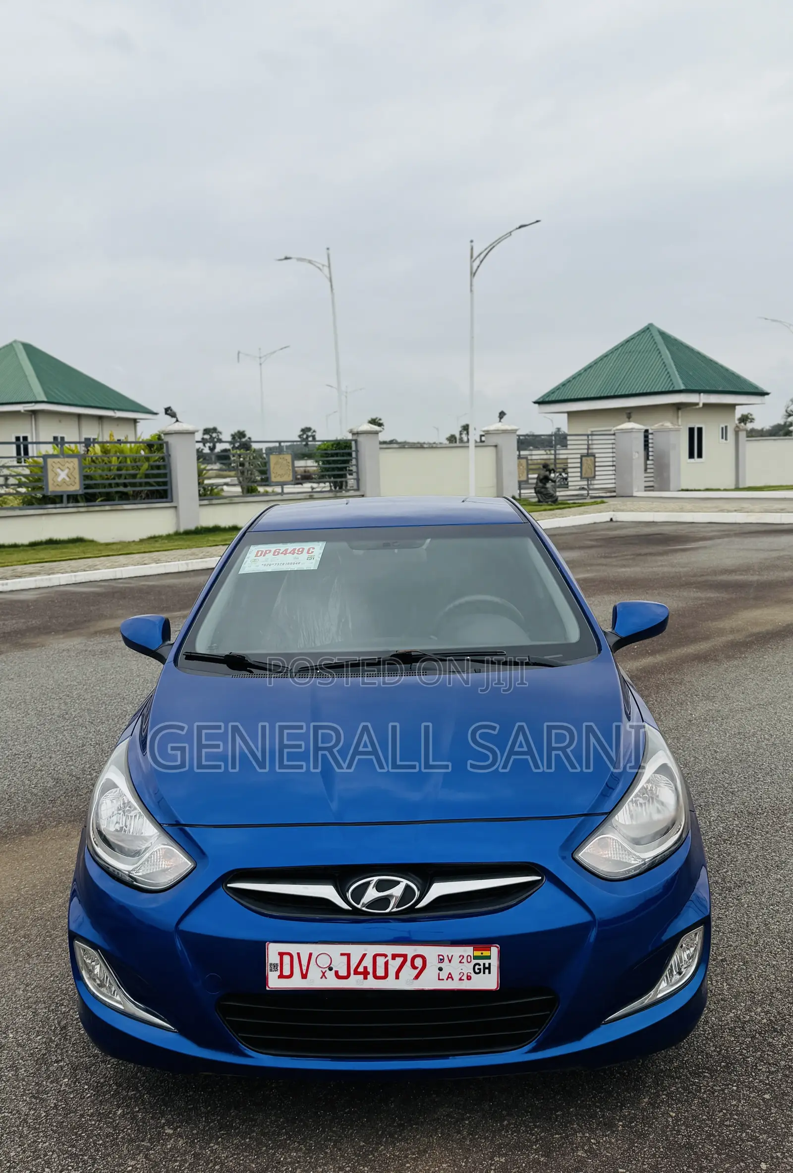 Hyundai Accent 2013 Blue