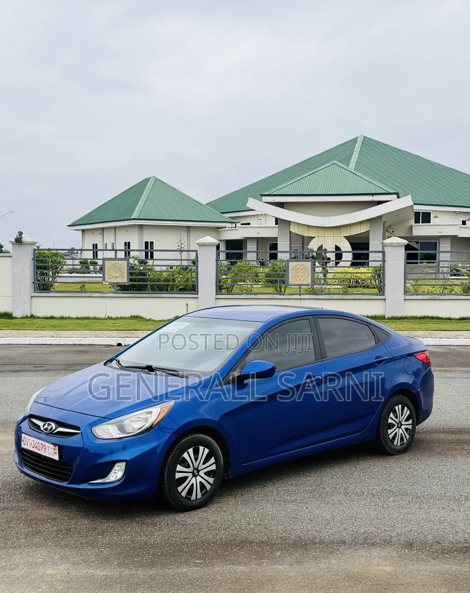 Hyundai Accent 2013 Blue