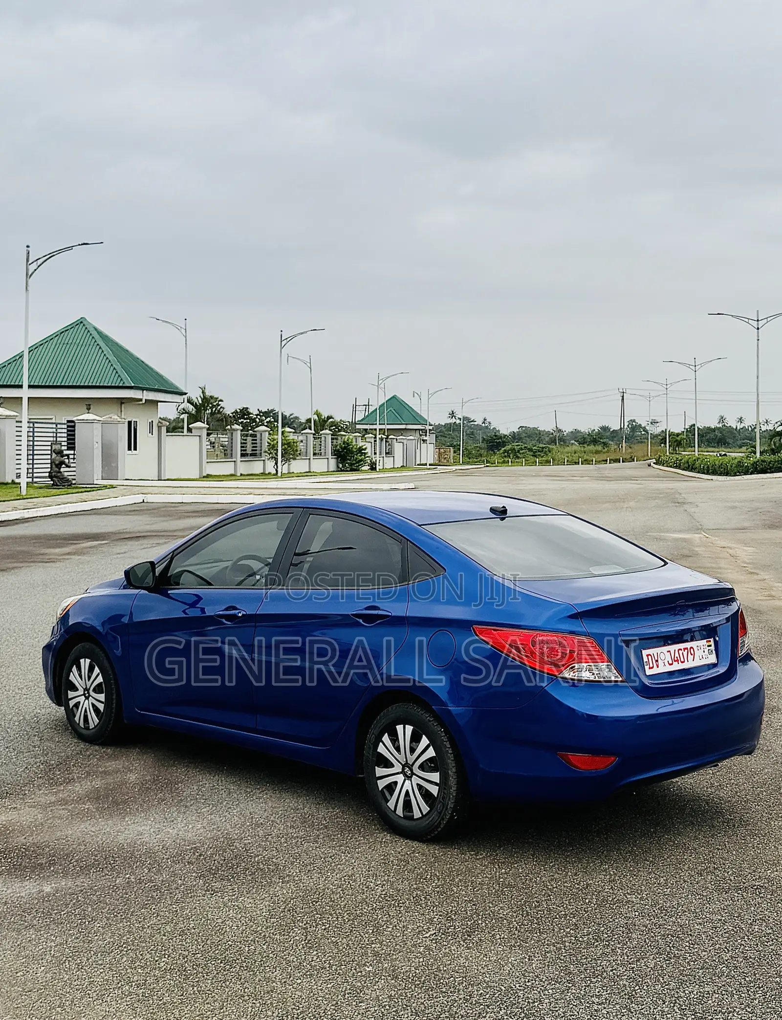 Hyundai Accent 2013 Blue